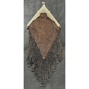 Vintage 1920s Ombré Mesh Flapper Purse